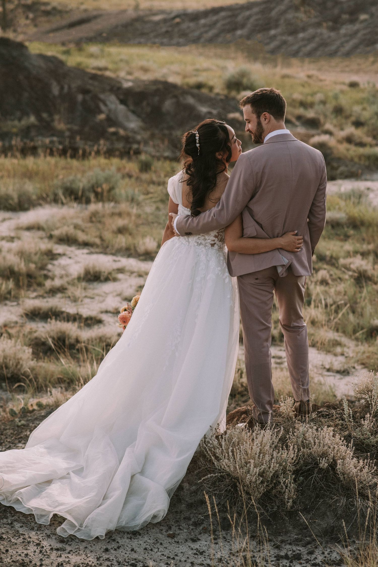 The Little Church Wedding at Drumheller Alberta