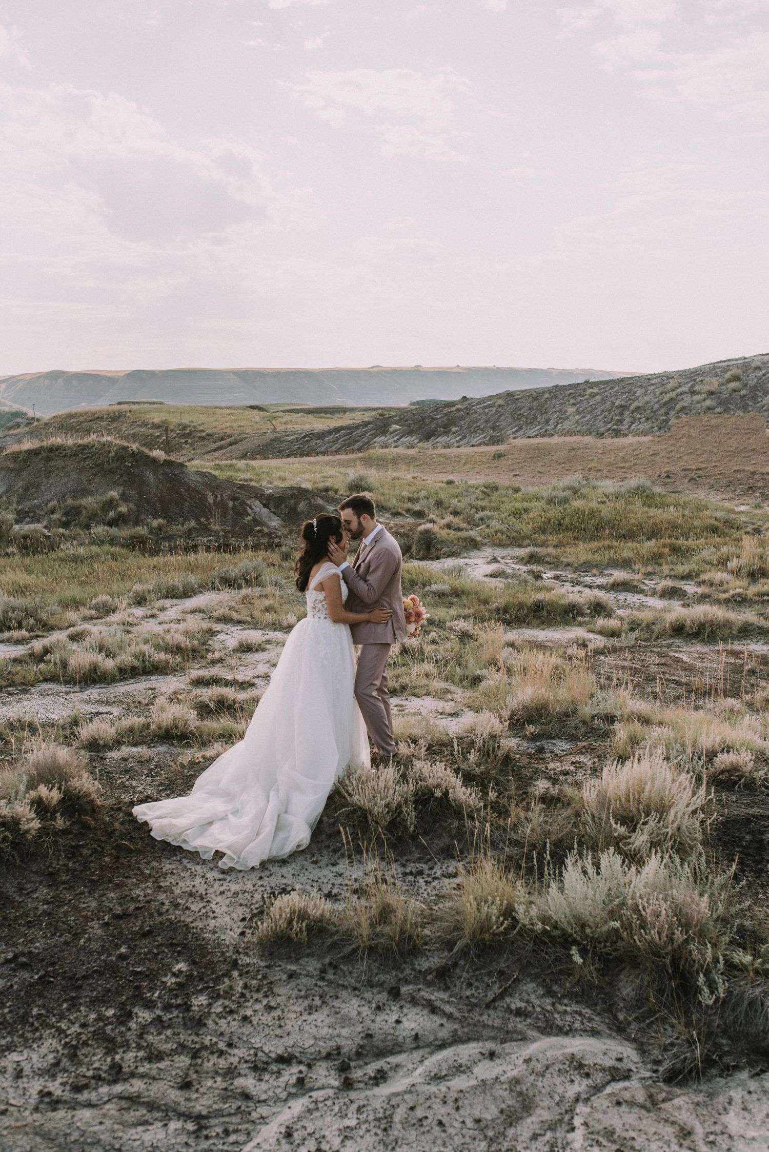 The Little Church Wedding at Drumheller Alberta