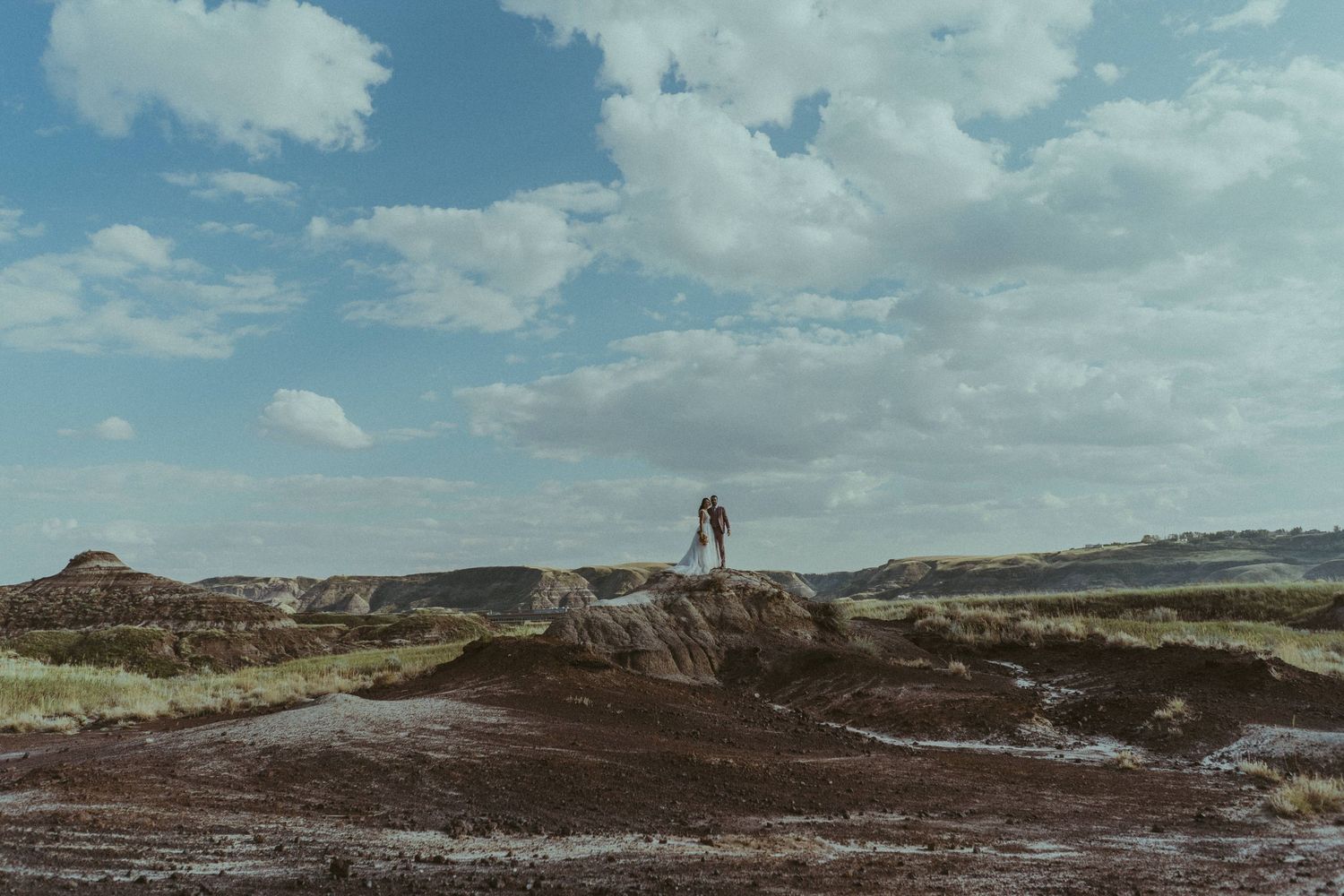 The Little Church Wedding at Drumheller Alberta
