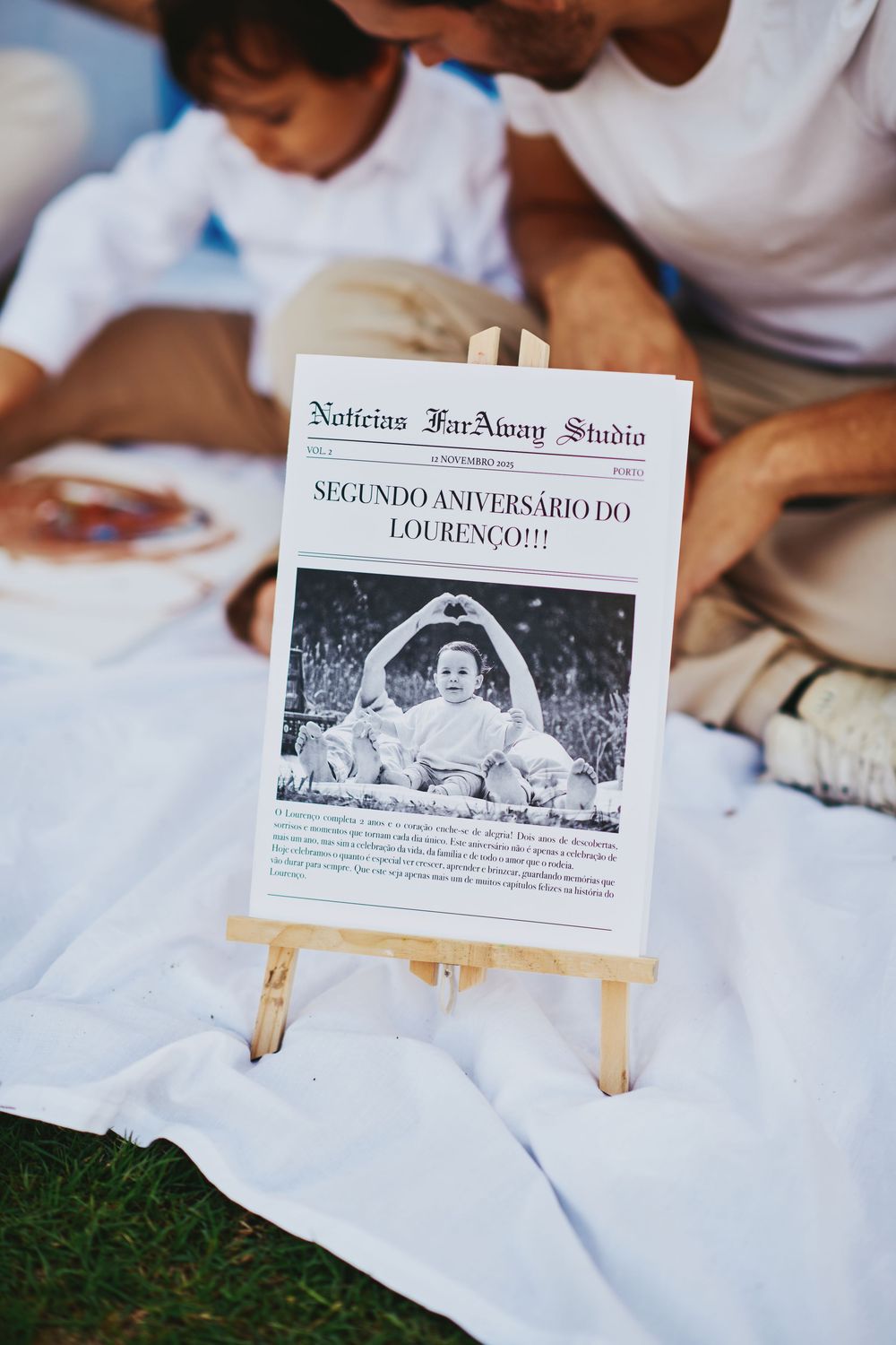 Fotografia de aniversário