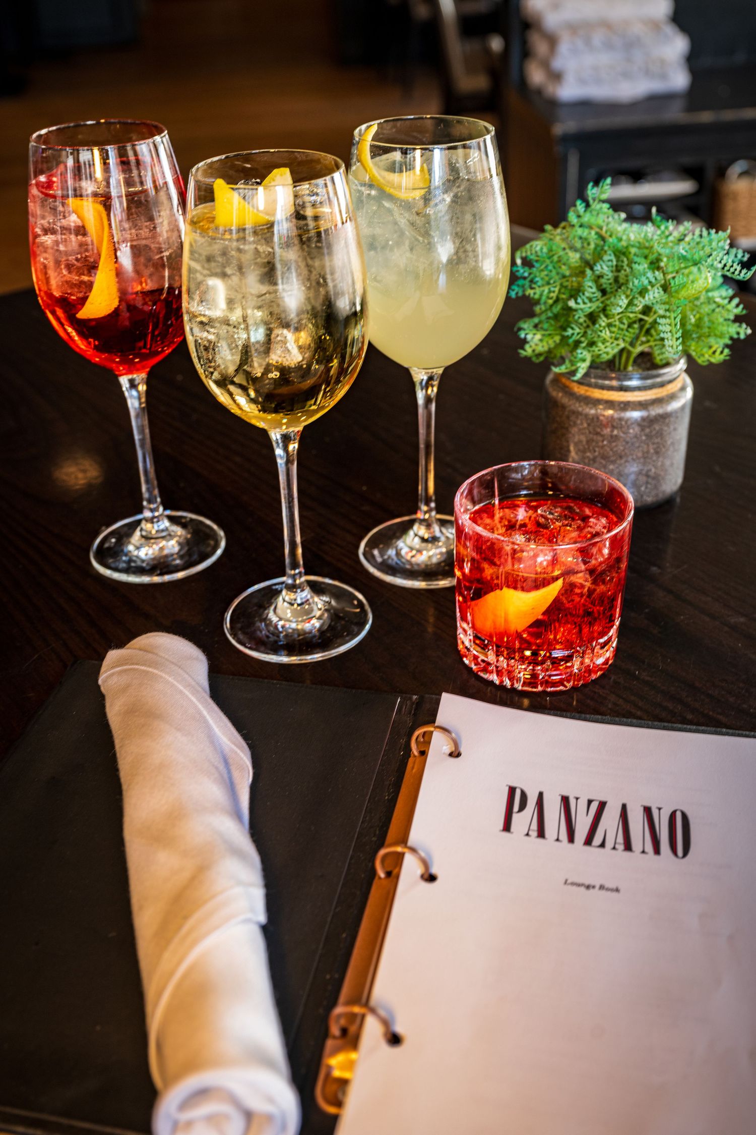Cocktail photo for Panzano's Italian Restaurant by Denver Hospitality, Travel & Tourism photographer Captain Colorado Photography.