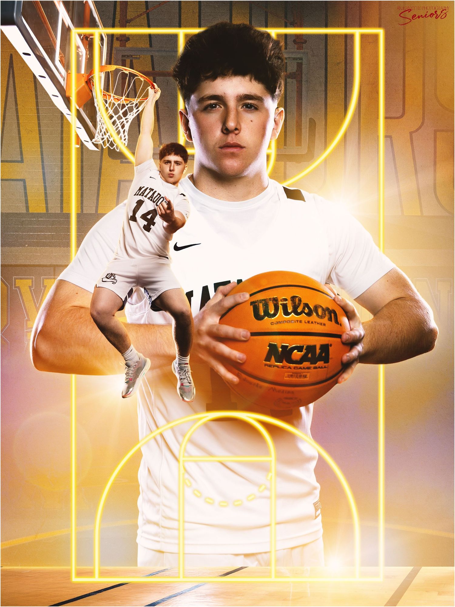 Team Banner Pictures by Anjeanette Photography Graduation High School Seniors AZ Sports  Phoenix Arizona