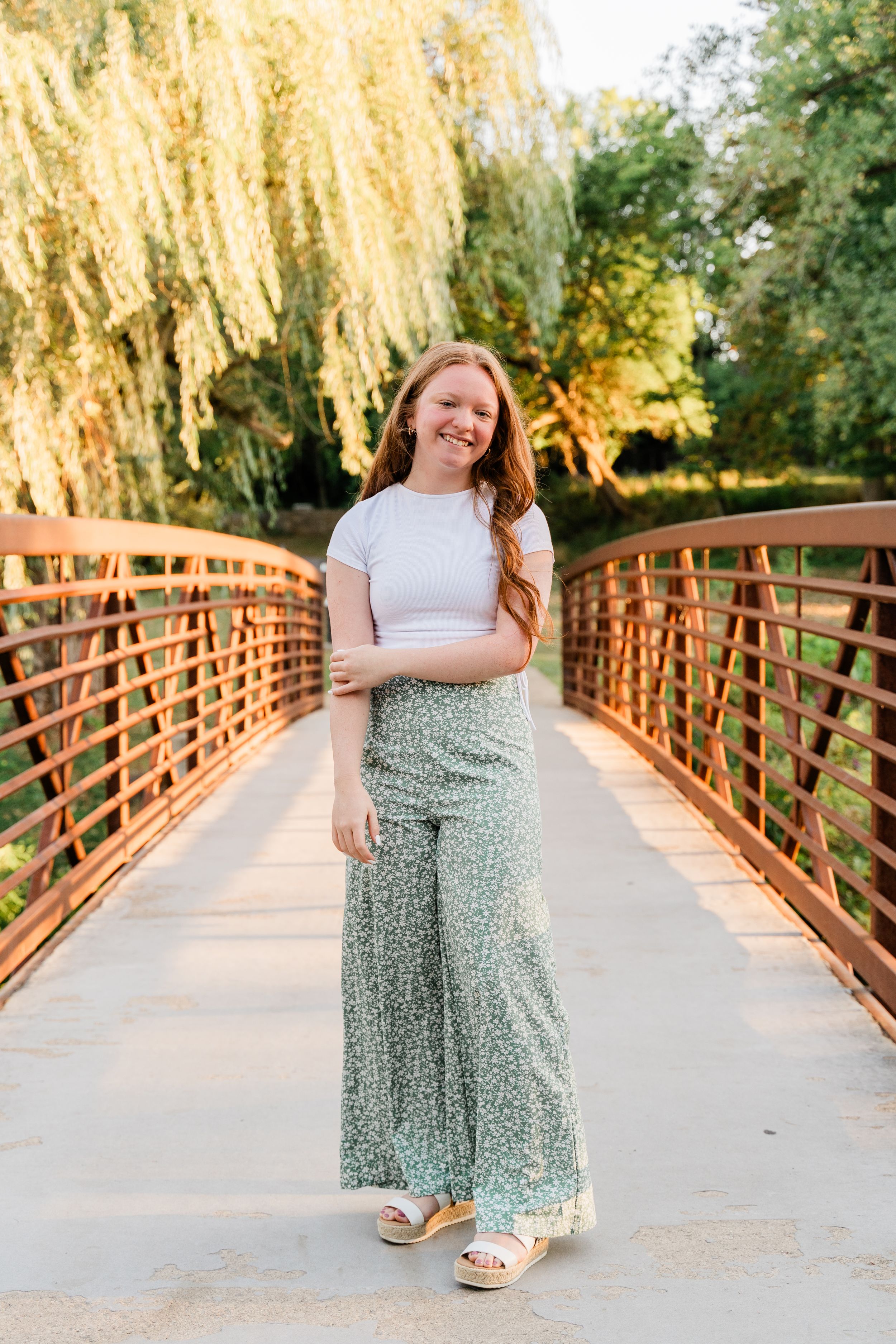 Fall senior pictures in Toledo Ohio