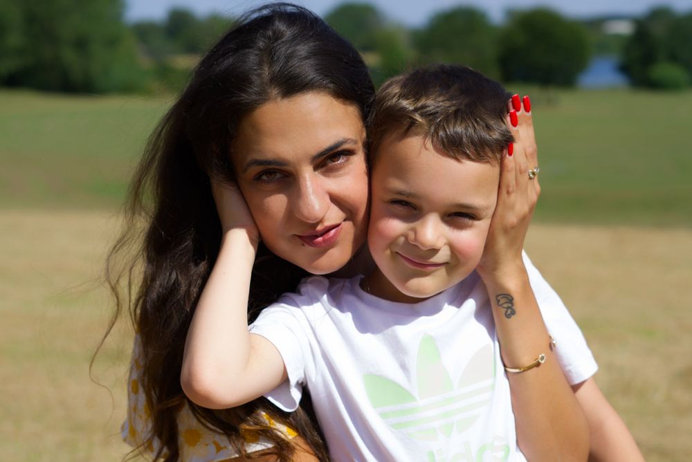 Family spring photoshoot