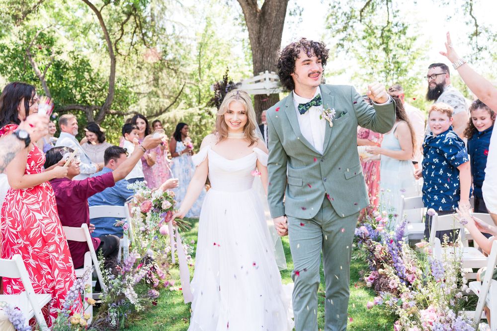 Lilia Chaychenko Photography , wedding photography, ceremony, bride and groom, Flower farm, Loomis, California.