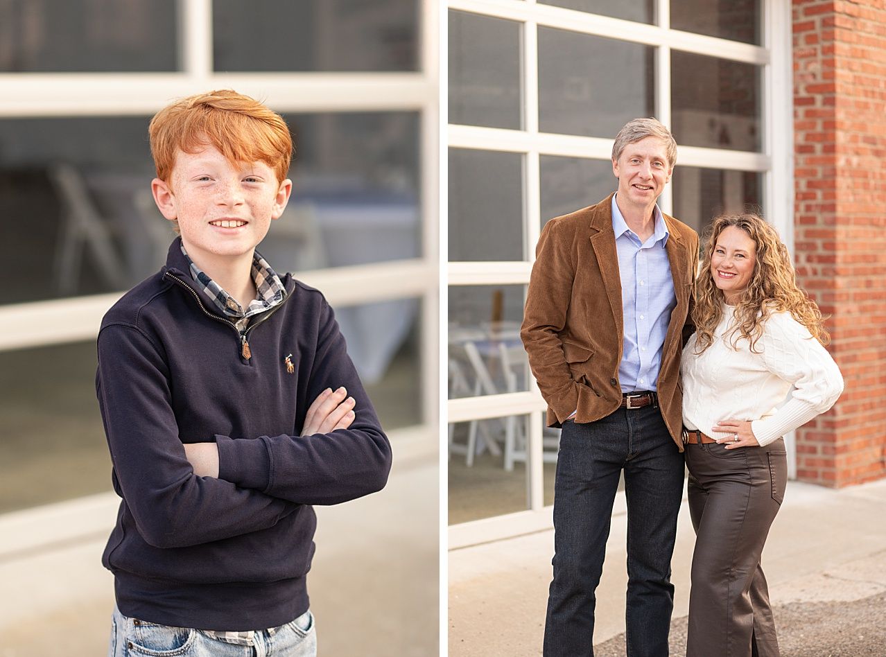 Family of 6 in Downtown Bartlesville by Photographer Kristi Bray