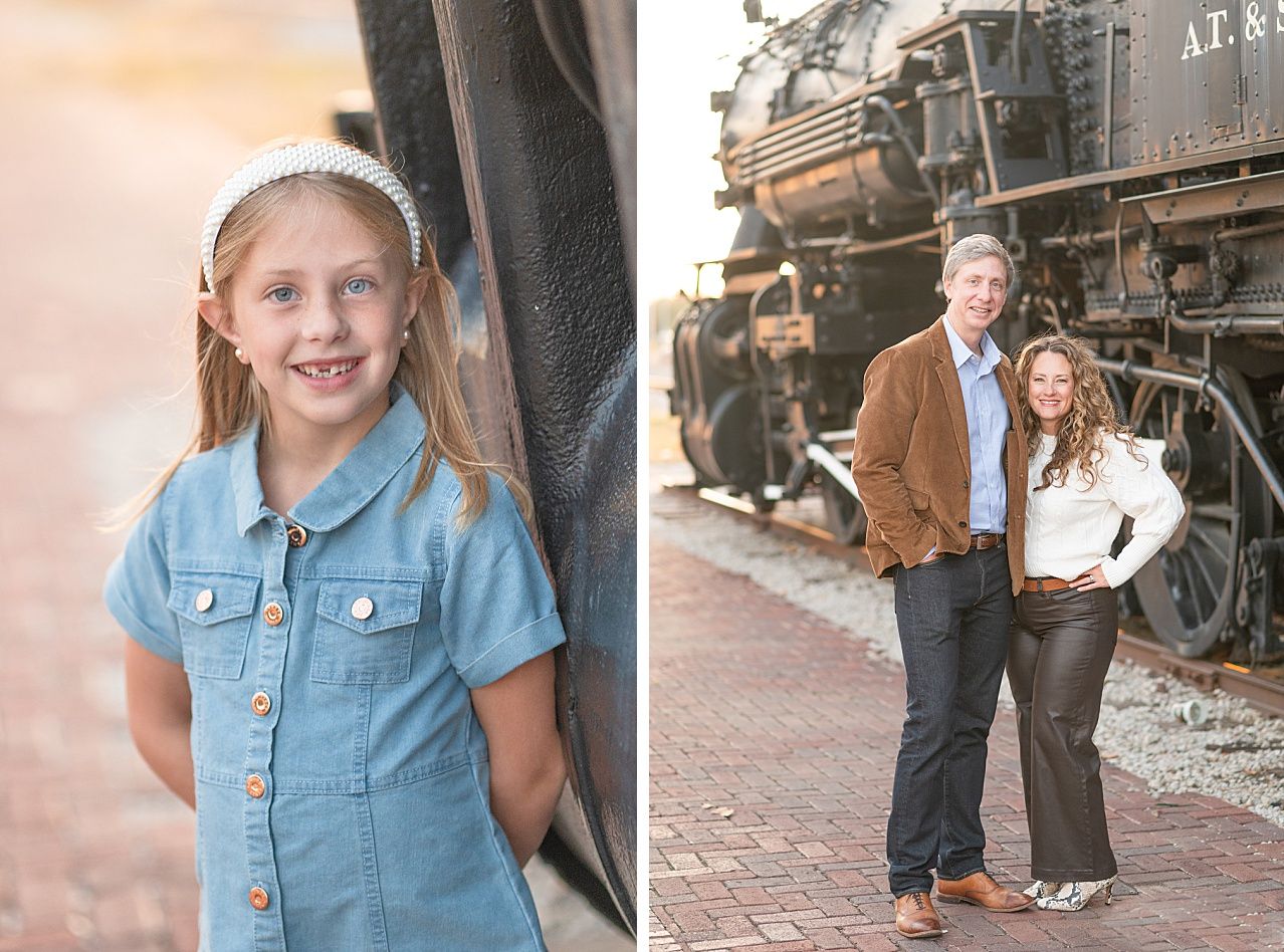 Family of 6 in Downtown Bartlesville by Photographer Kristi Bray