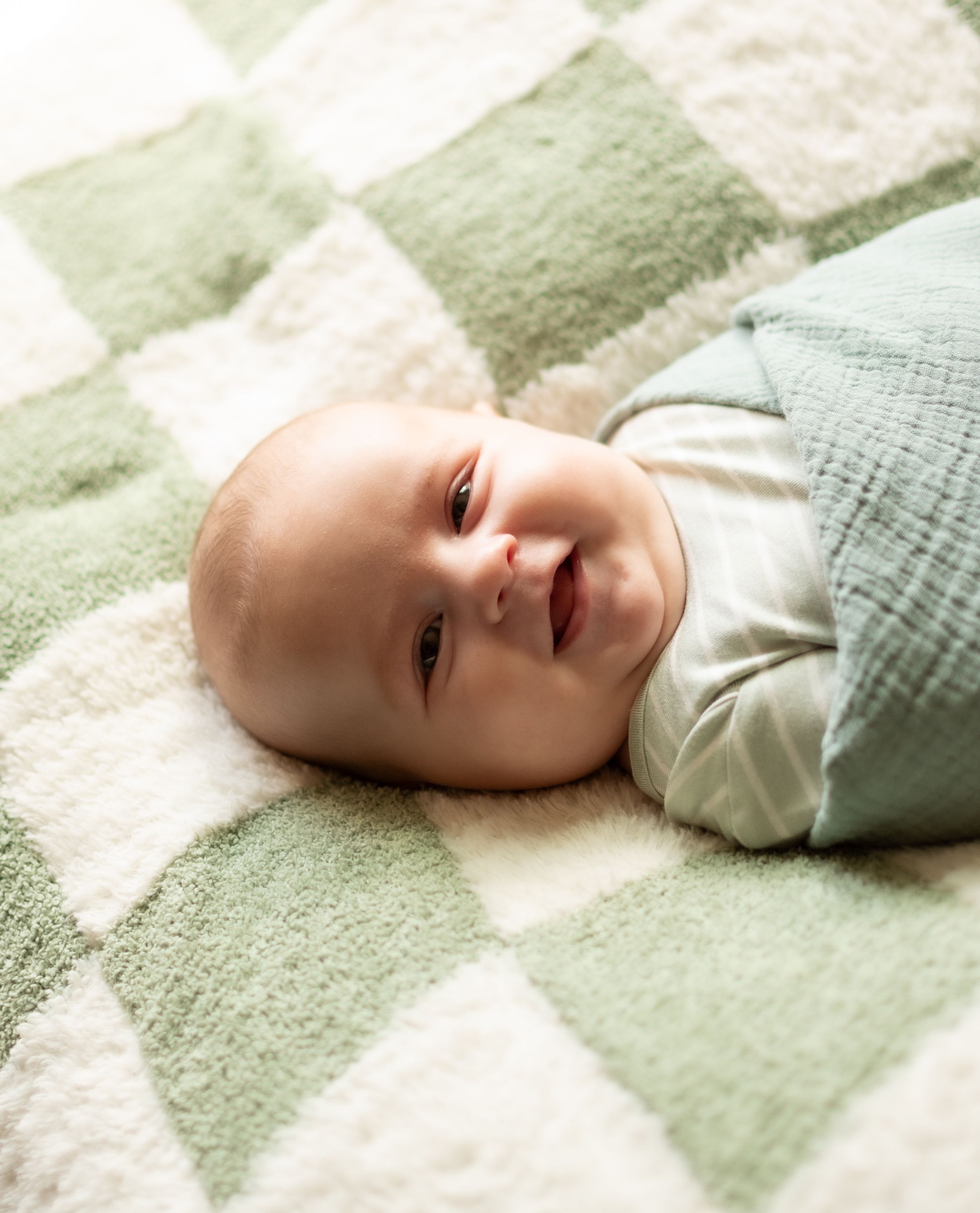 baby smiling