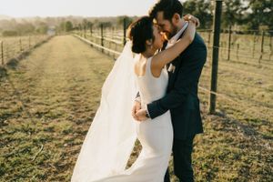 Destination elopement at beach location in Australia"