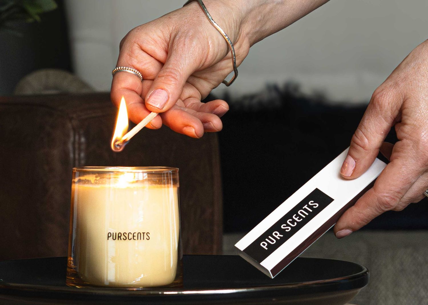 Bloom Fabulous business and brand product photography. Creative and engaging lifestyle imagery to promote your candle products on Instagram.