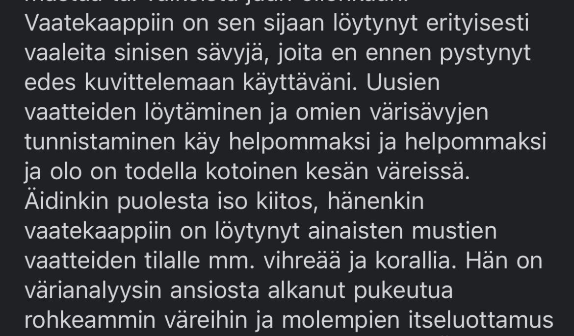 Paras Värianalyysi Helsinki