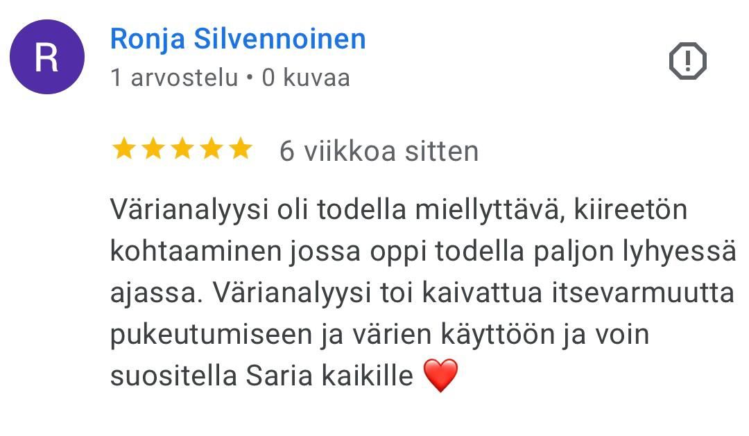 Paras Värianalyysi Helsinki