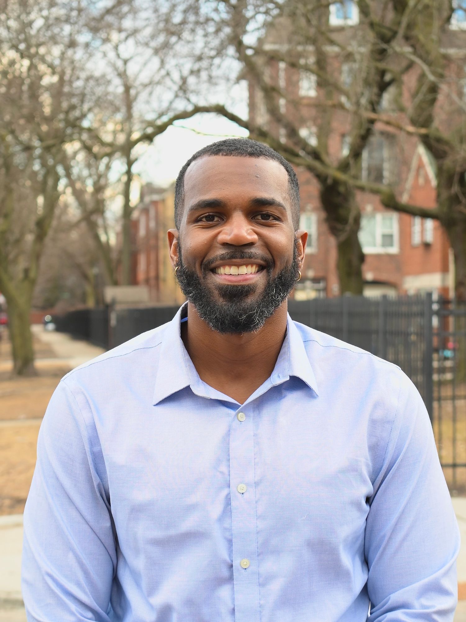 A headshot of a professional
