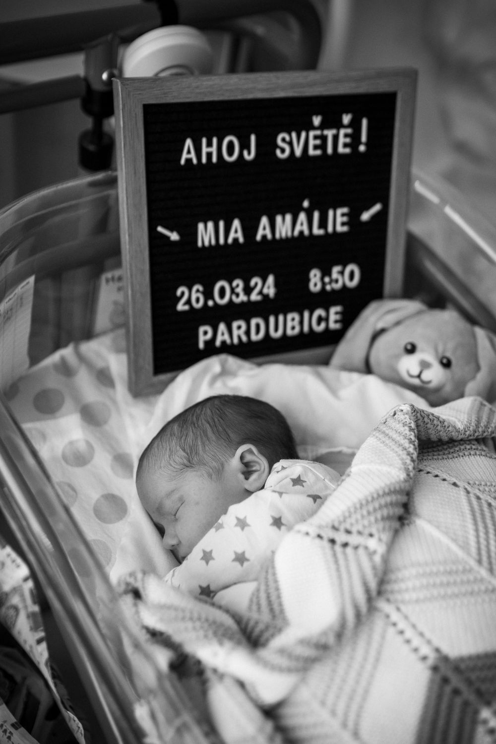 FRESH48 - Foceni miminek v porodnici Pardubice, Hradec Králové, Praze a Chrudimi. Profi fotografka Sarka Duchacova. Newborn focení, Fresh 48