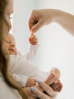 Newborn Family Session in the northern Michigan.