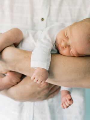 Newborn Session in the northern Michigan.
