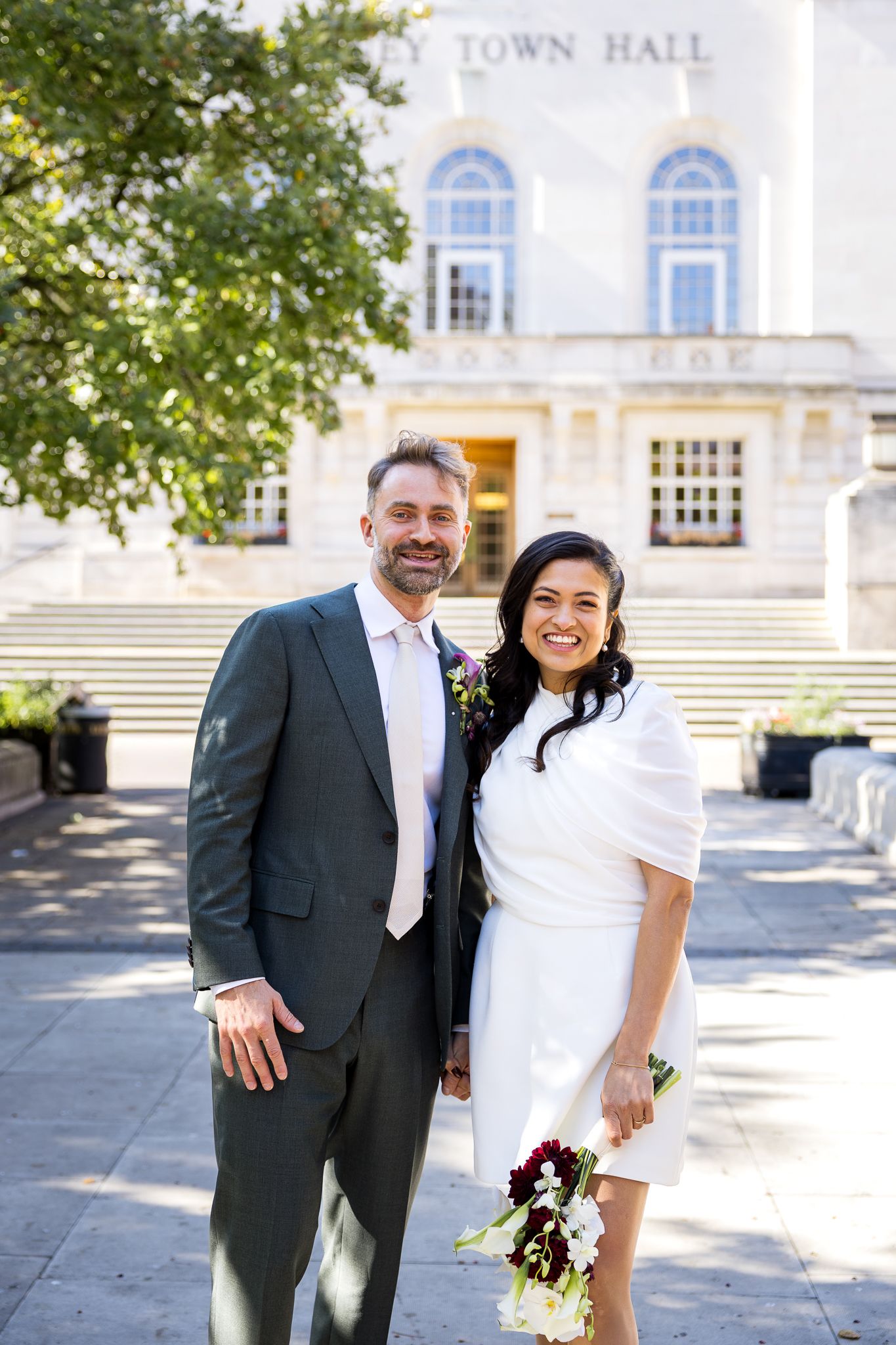 wedding at hackney town hall