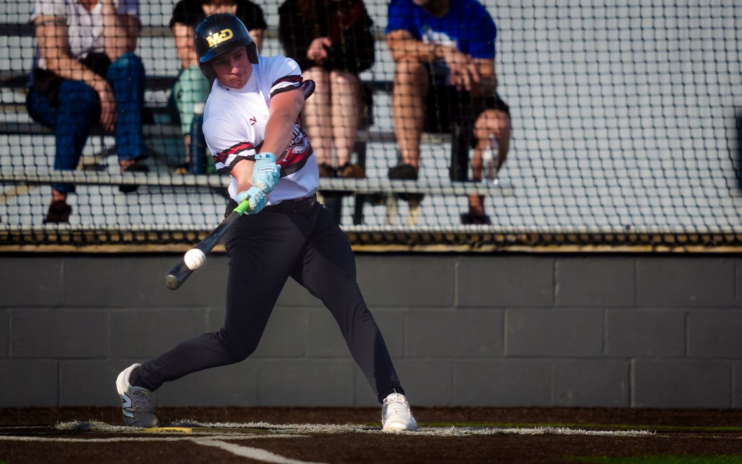 Central Penn Batmen batter swings during a game vs Quakertown, by Deanna Fox, SportsFox Photography, Hershey PA