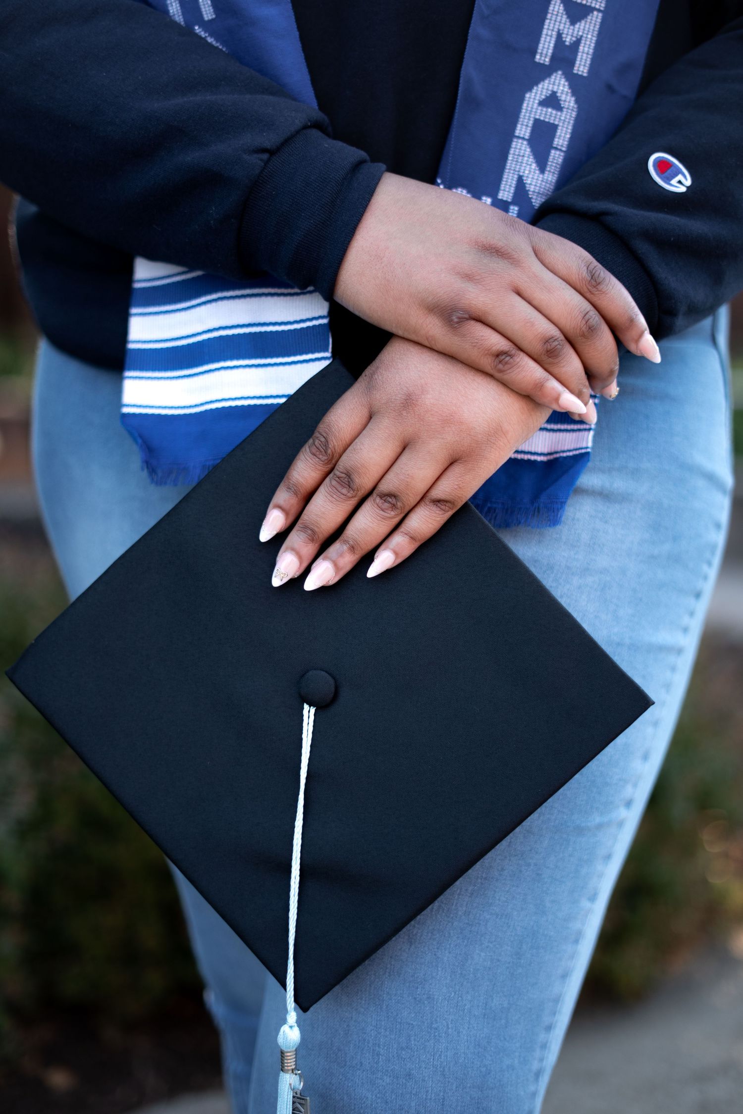 Spelman graduation detail photos at one of the best spots on the Atlanta campus