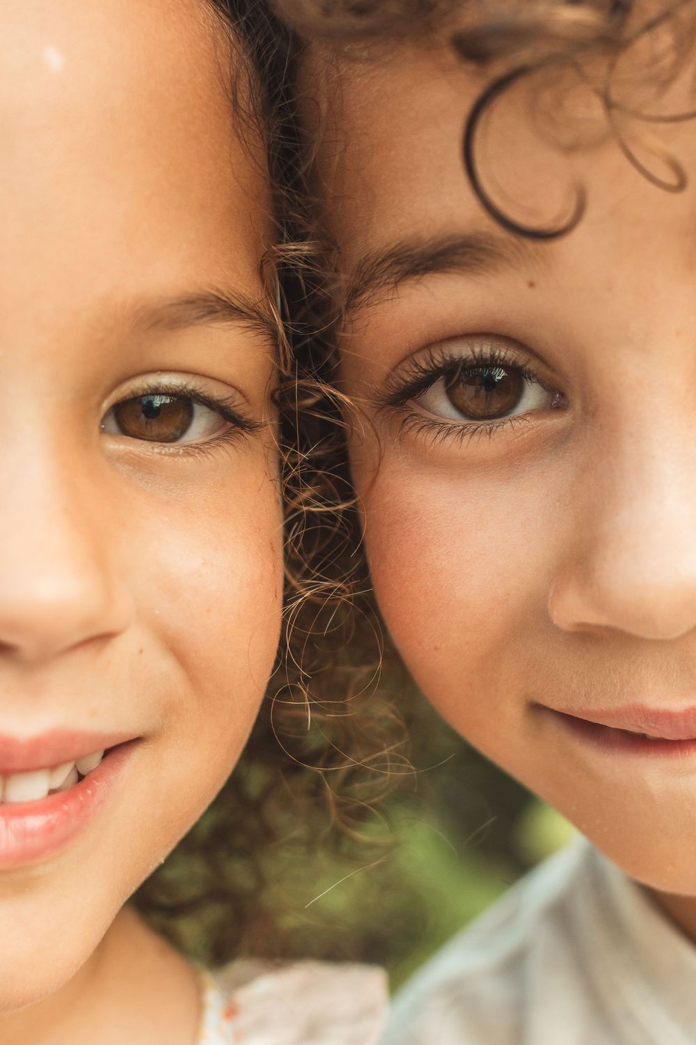 Siblings, close together