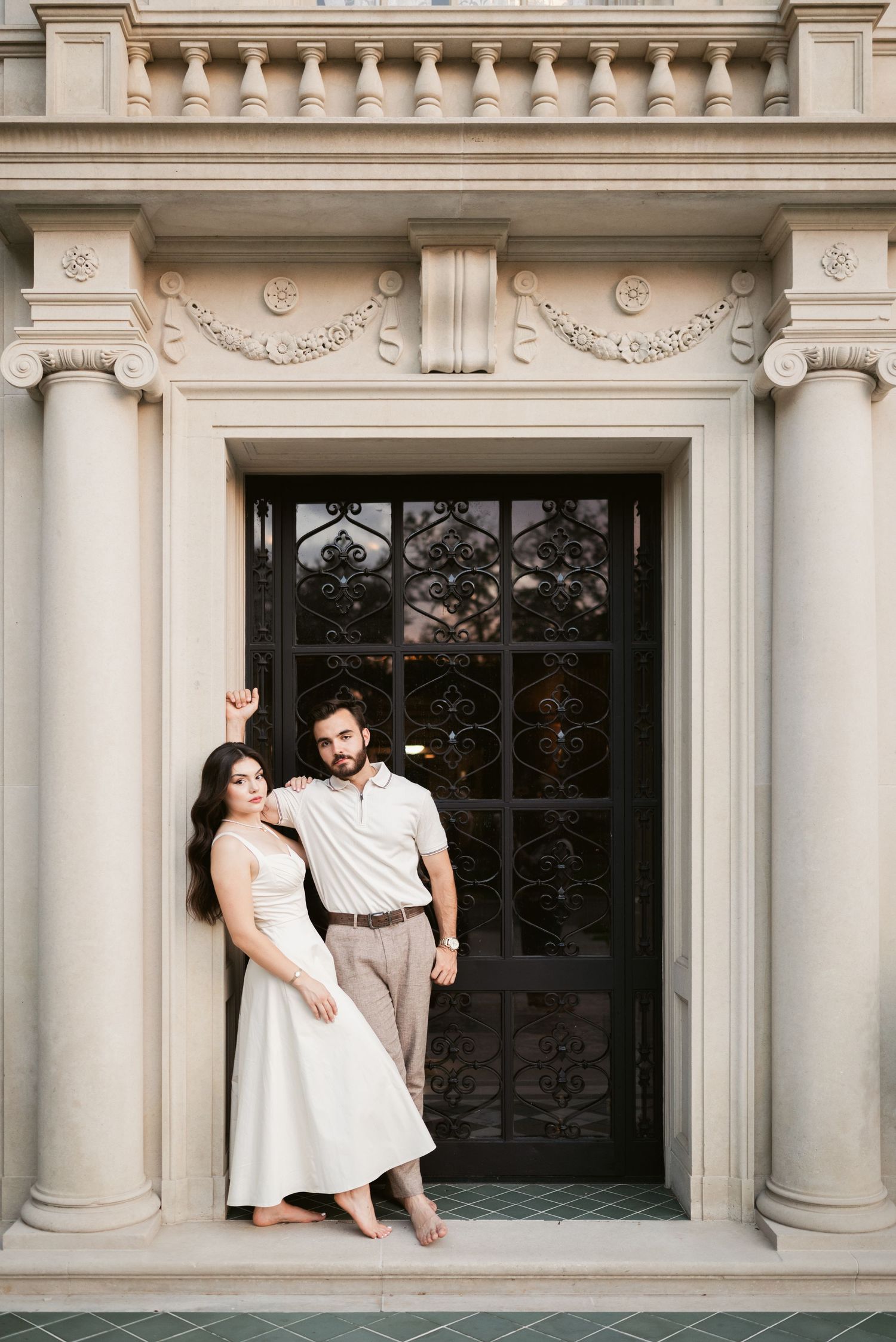 Aldredge House engagement photography in Dallas Texas.