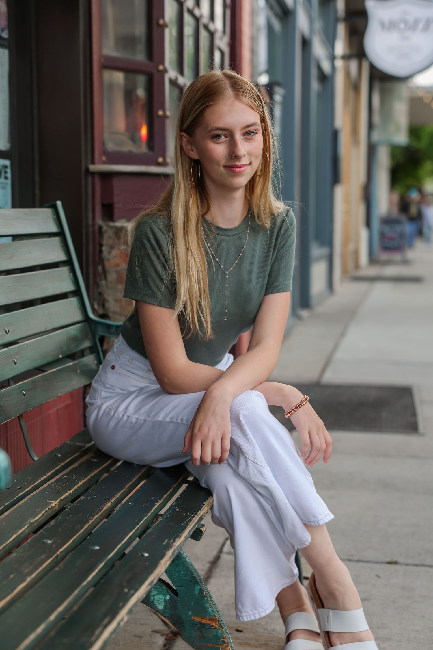Portrait photography on Center Street, downtown Provo, Utah County, creative portraits by Utah County photographer