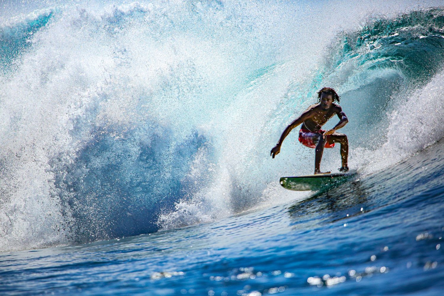 surfing