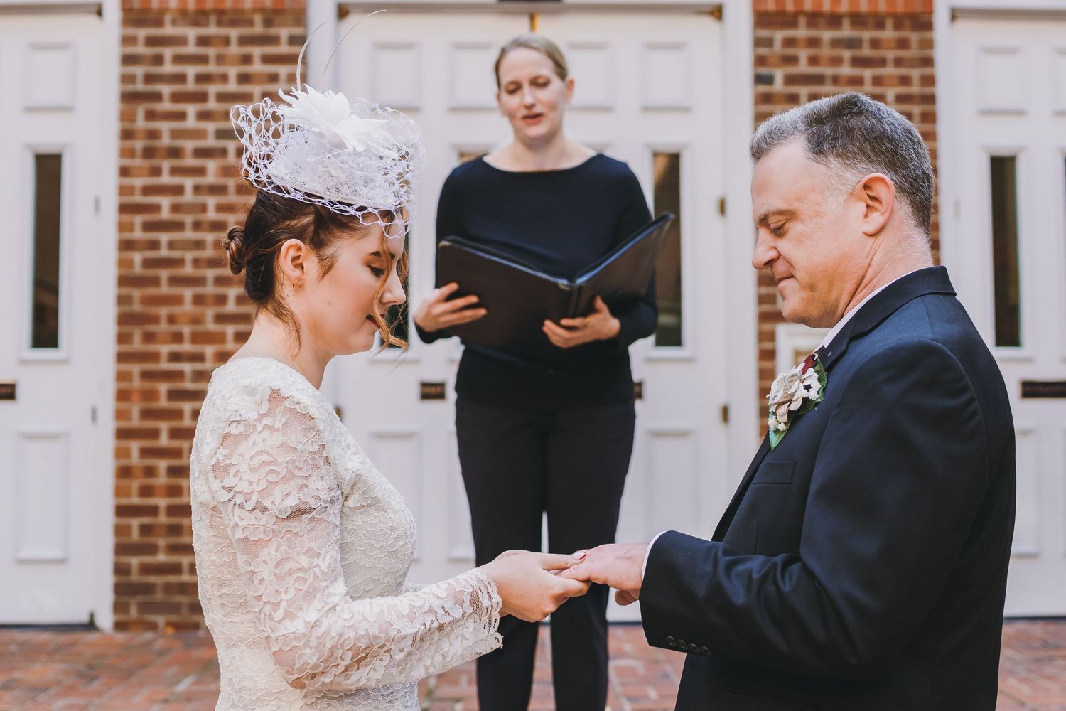 Alexandria courthouse wedding