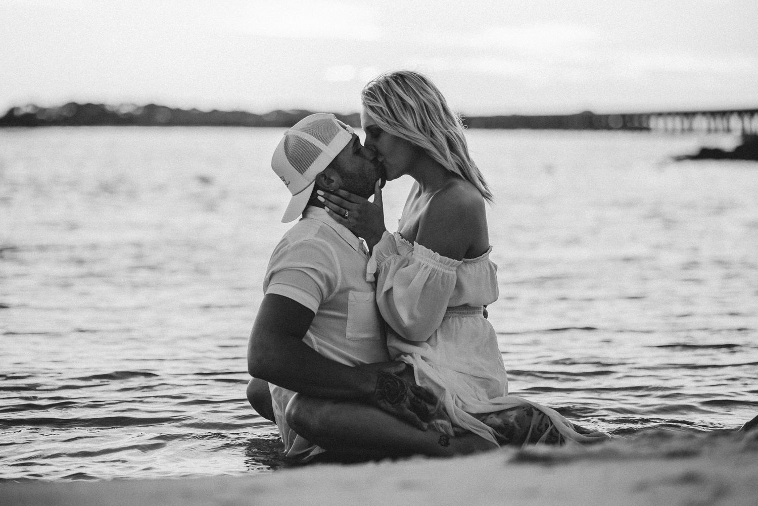 Best candid couples photographer in Destin Florida. Engagement photos at the most popular sunset places in the emerald coast.
