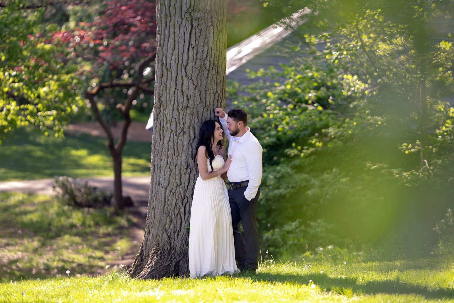 Jeffrey Mansion Engagement Session photo
