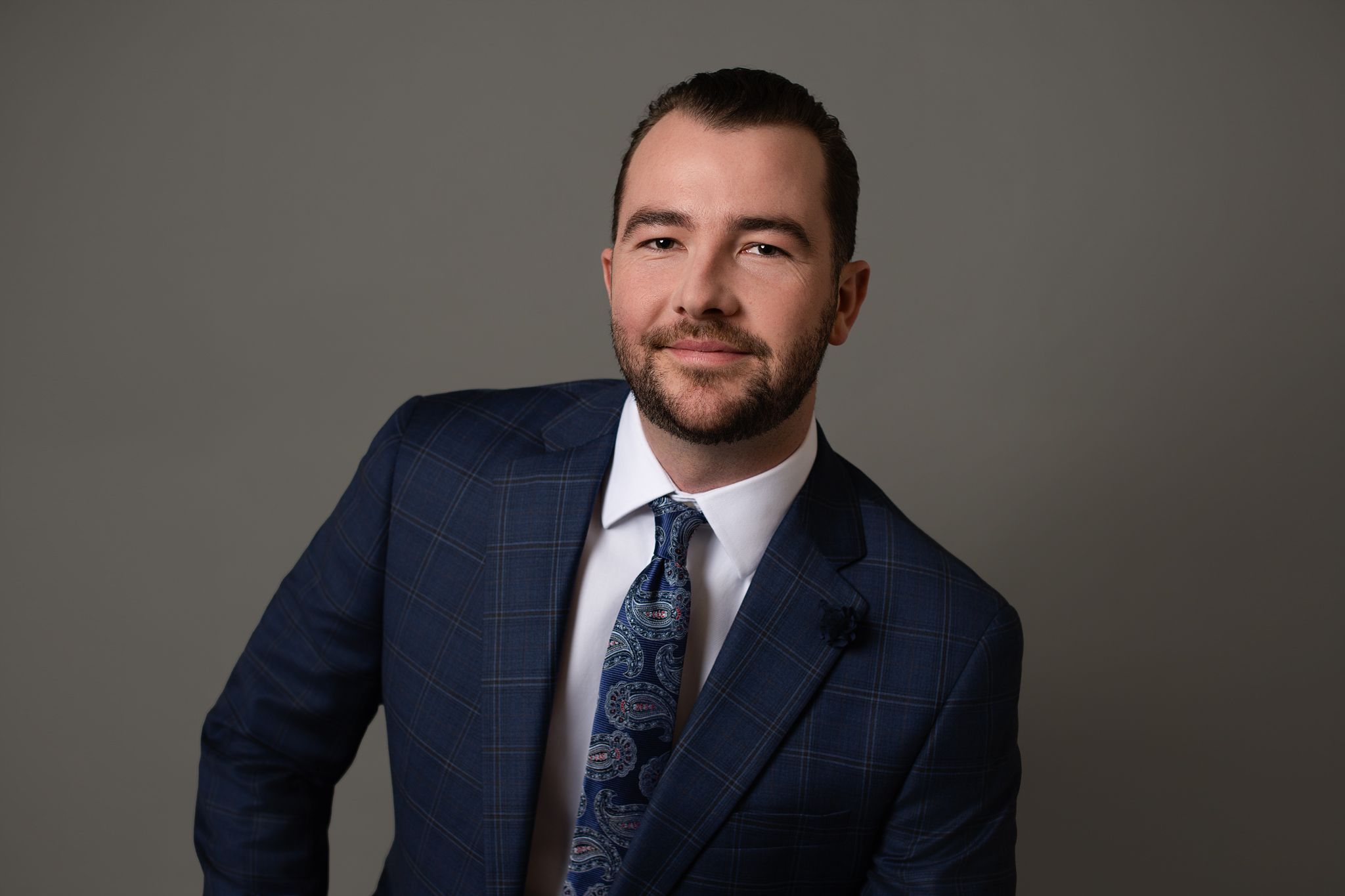Headshot in Seattle studio