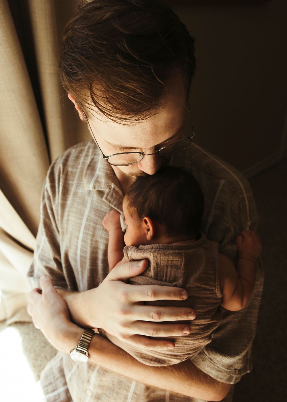Houston newborn lifestyle photographer luxury lifestyle session