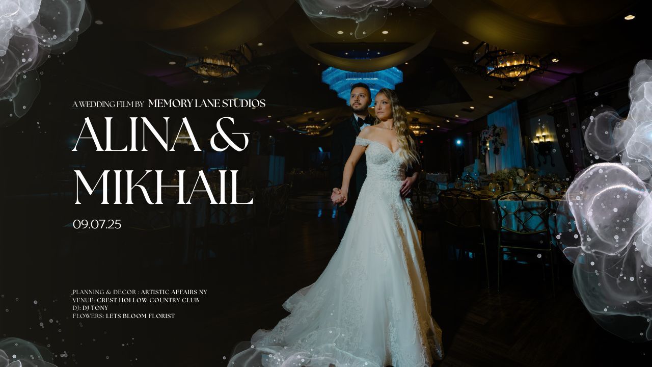 Memory Lane Studios luxury wedding venue photography with ethereal white drapes chandeliers and romantic lighting in New York