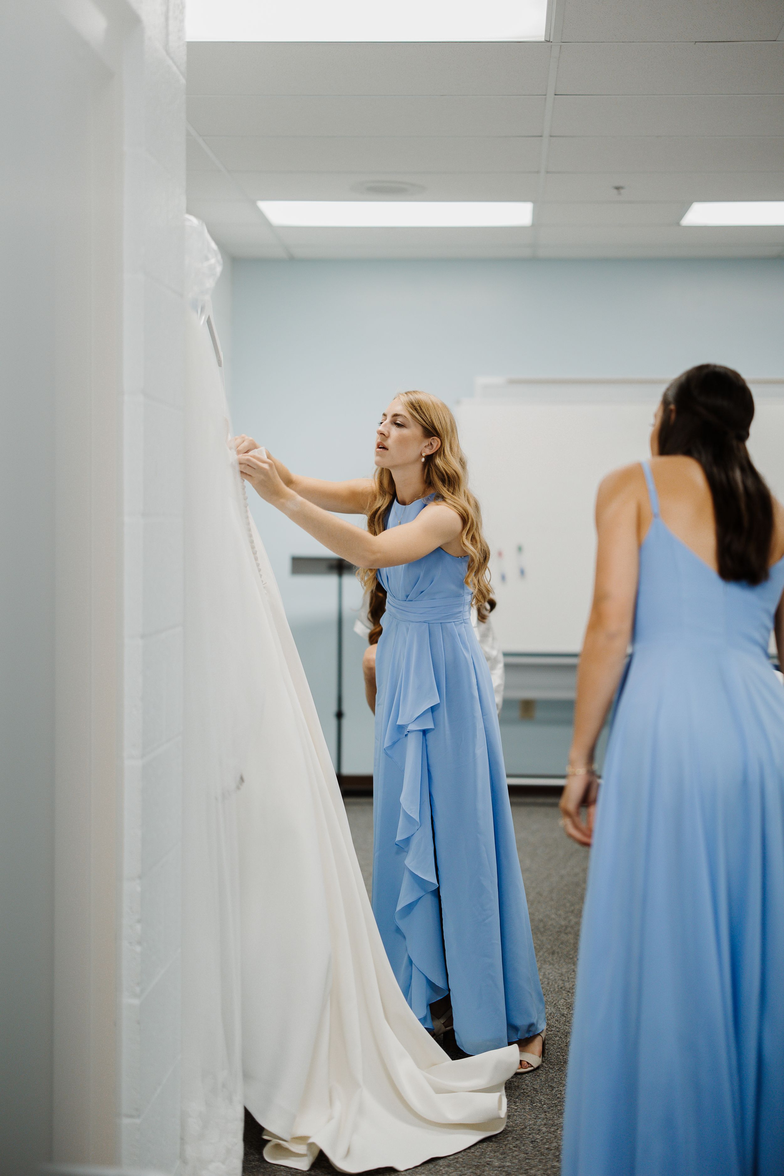Catholic wedding portrait