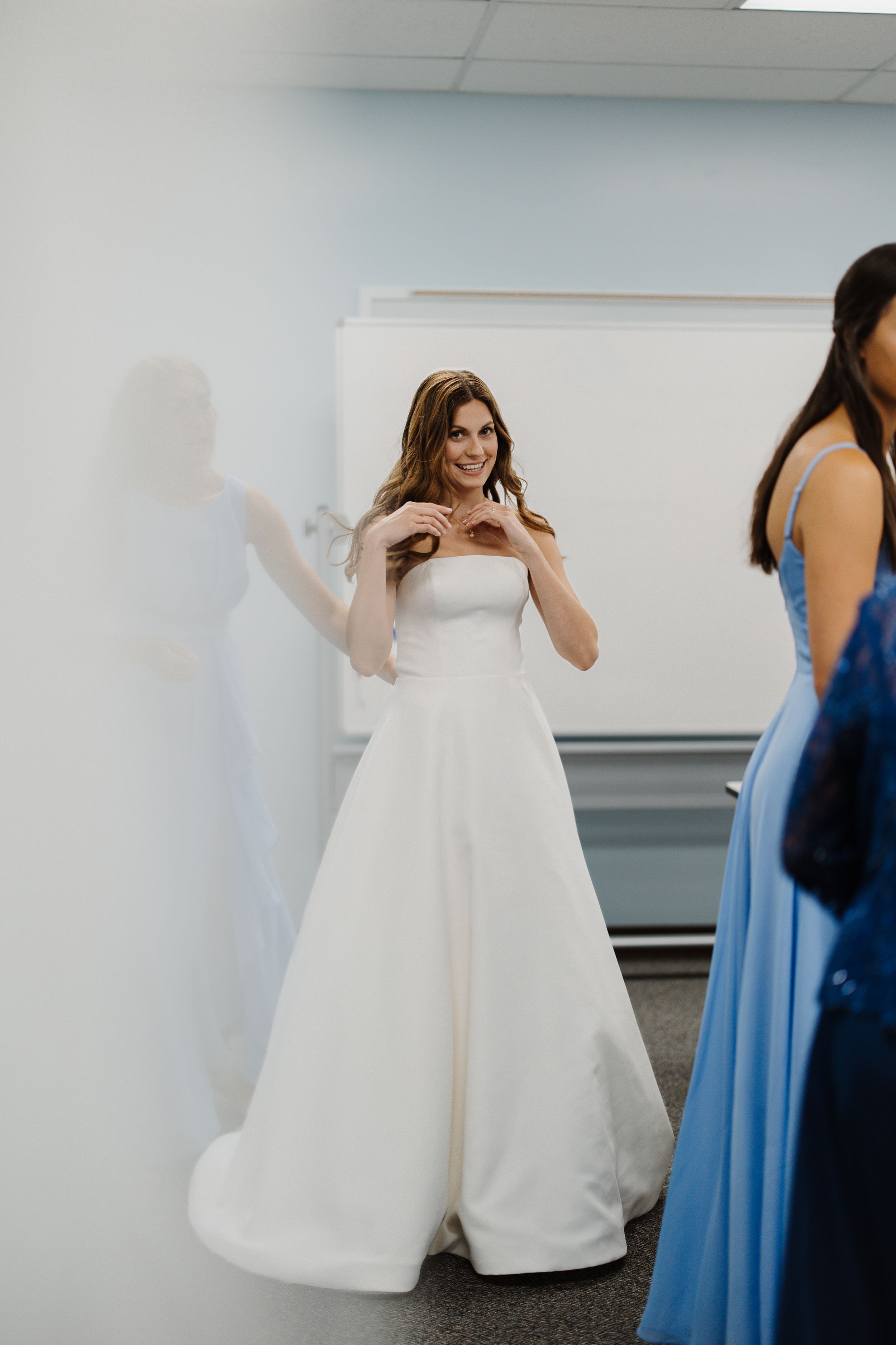 Catholic wedding portrait