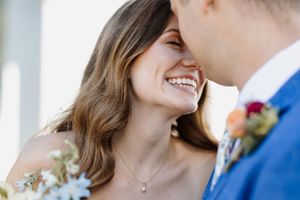 Catholic wedding portrait