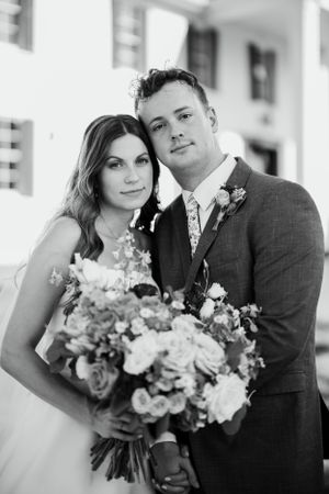 Catholic wedding portrait