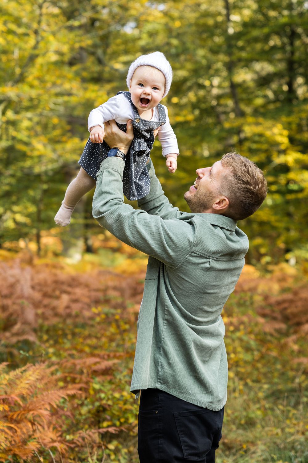 London autumn family photo session