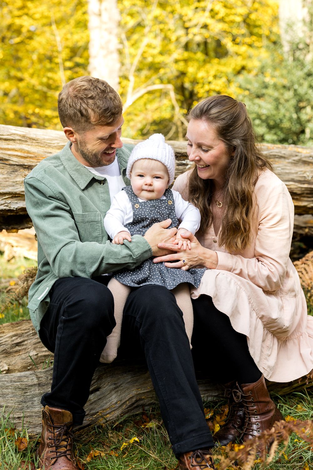 fall family photoshoot East London
