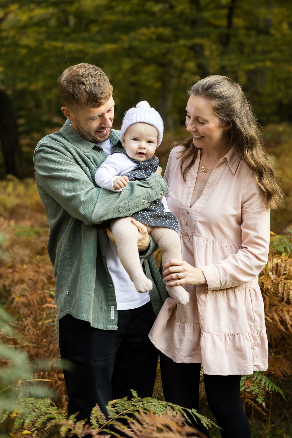 autumn photoshoot in Epping Forest