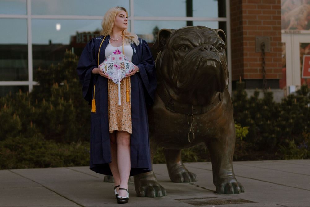 GU Zags Graduation photo for Class of 2025.