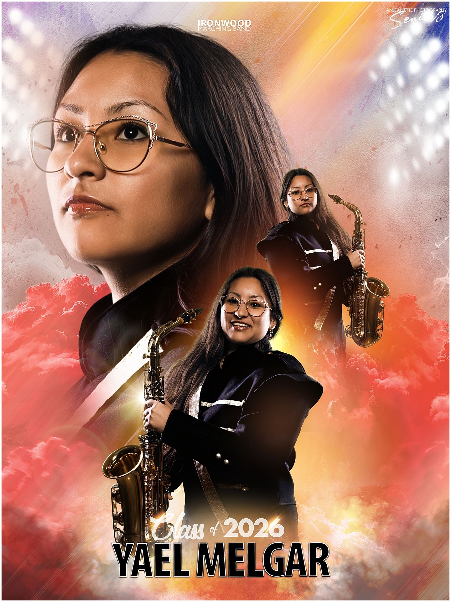 AZMBA WGAZ ABODA AZ Banners Marching Band group photos Pictures Phoenix Anjeanette Photography senior pictures www.phoenixteamphotography