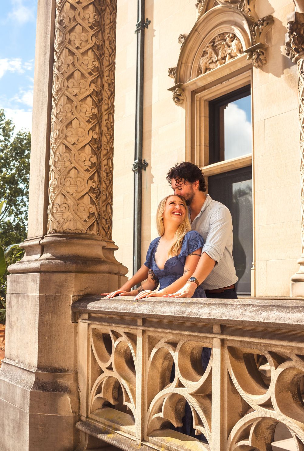 Asheville photographer, Asheville engagement photos, Biltmore Estate proposal, proposal photos, Biltmore engagement photo, surprise proposal