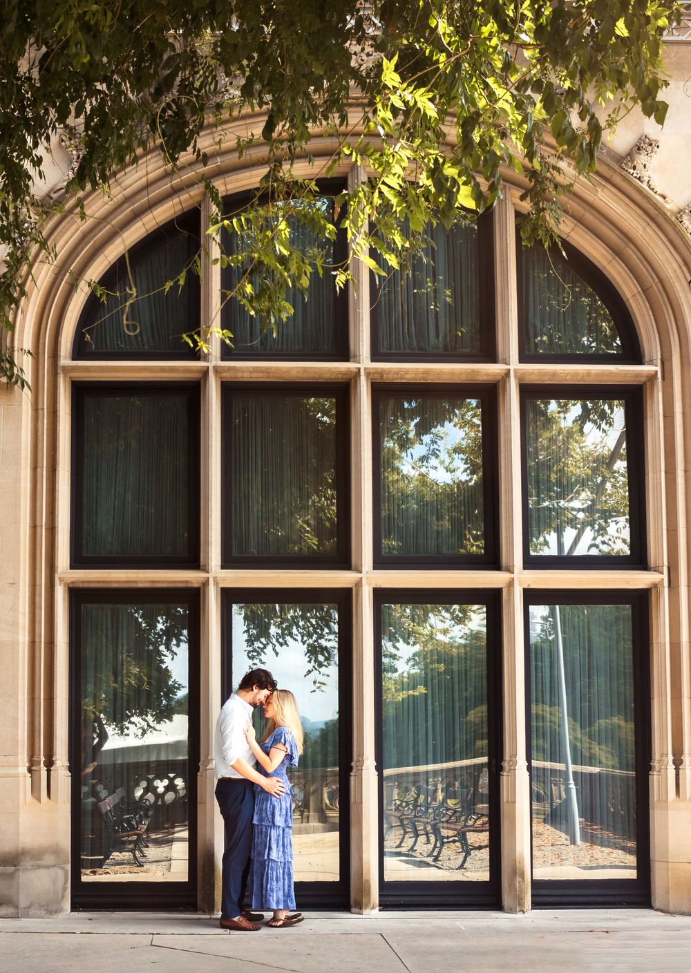 Asheville photographer, Asheville engagement photos, Biltmore Estate proposal, proposal photos, Biltmore engagement photo, surprise proposal