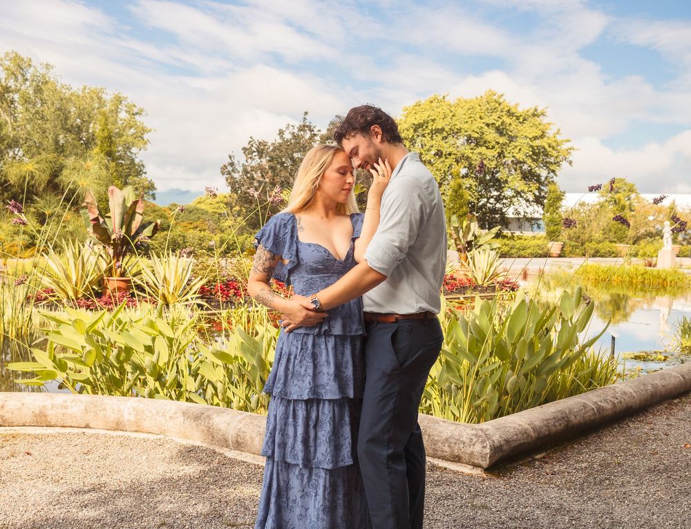 Asheville photographer, Asheville engagement photos, Biltmore Estate proposal, proposal photos, Biltmore engagement photo, surprise proposal