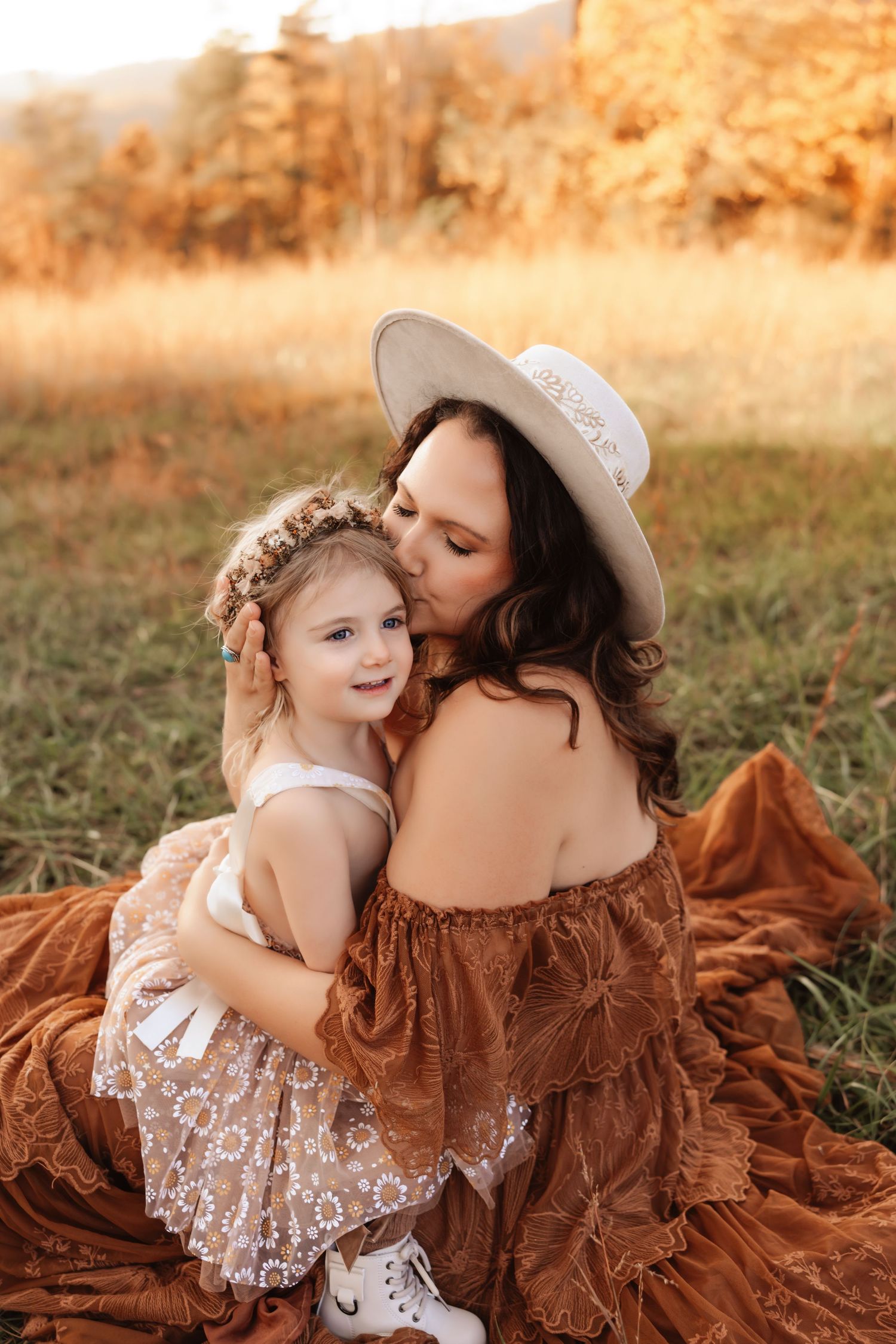 Family portraits in Mooresville NC with joyful candid moments
