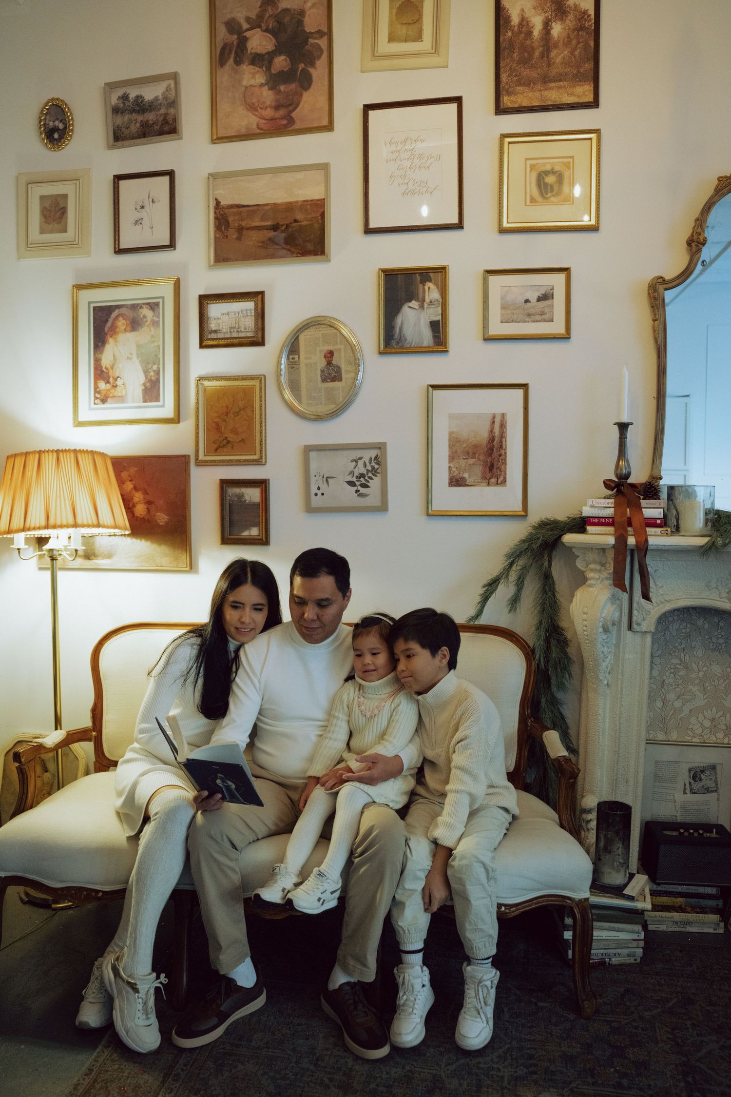 Emotive family photoshoot showcasing natural, candid moments that highlight genuine connections and love