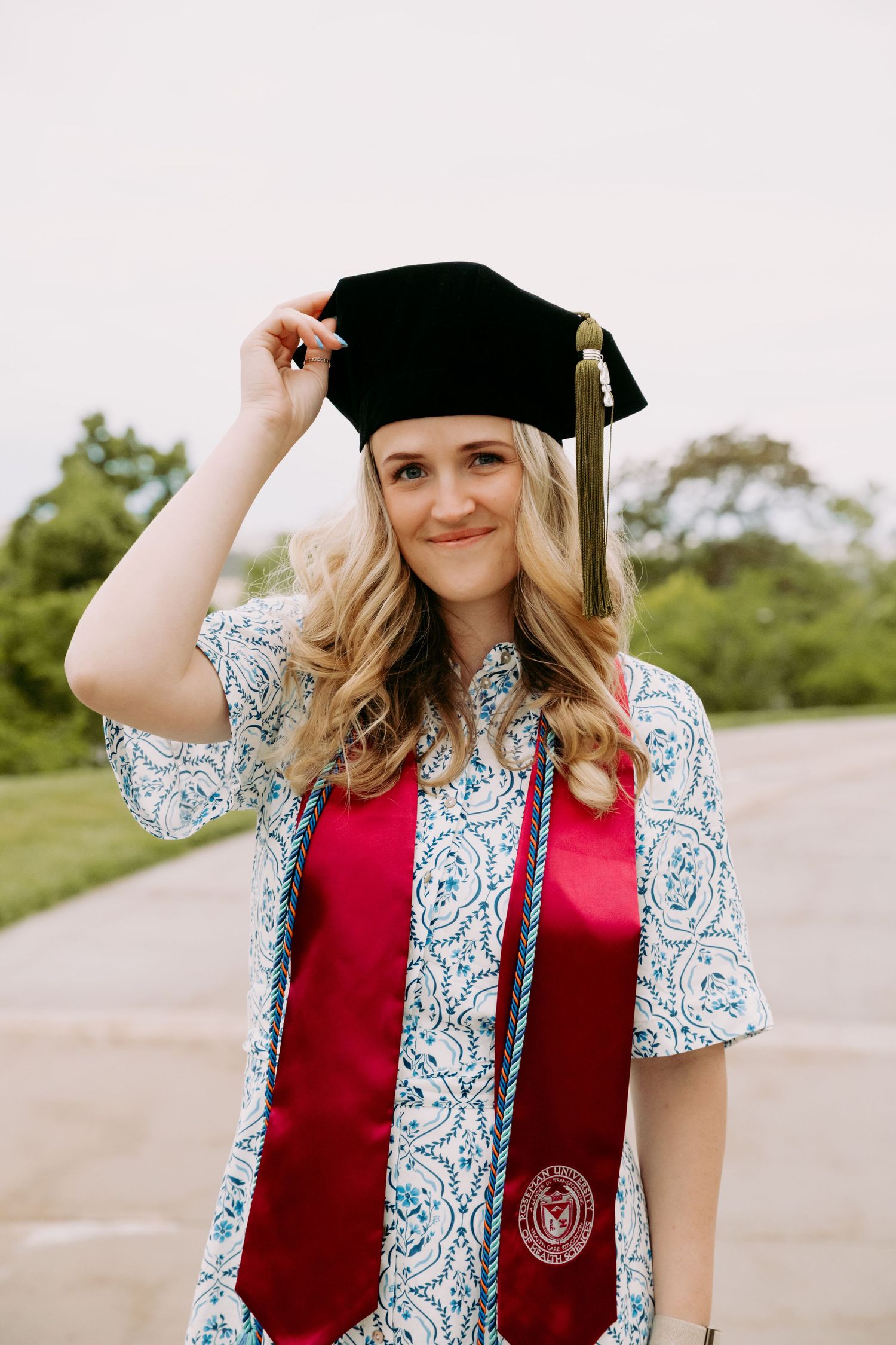 Graduation photo session at the Utah State Capitol Building.