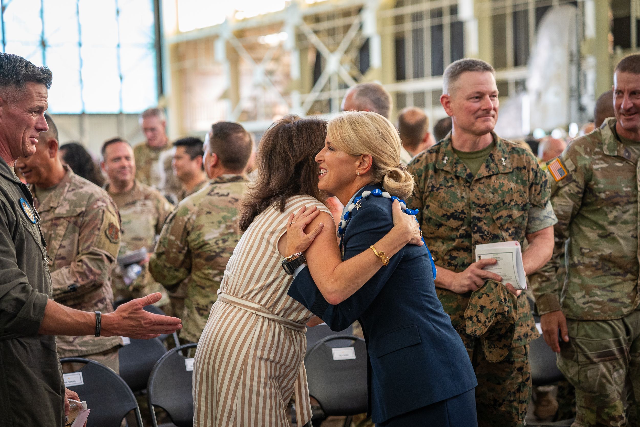 Congrats to U.S. Air Force Lieutenant General upon retirement on Ford Island in Pearl Harbor Hickam Hawaii. Event photographer Jenna Ettlich