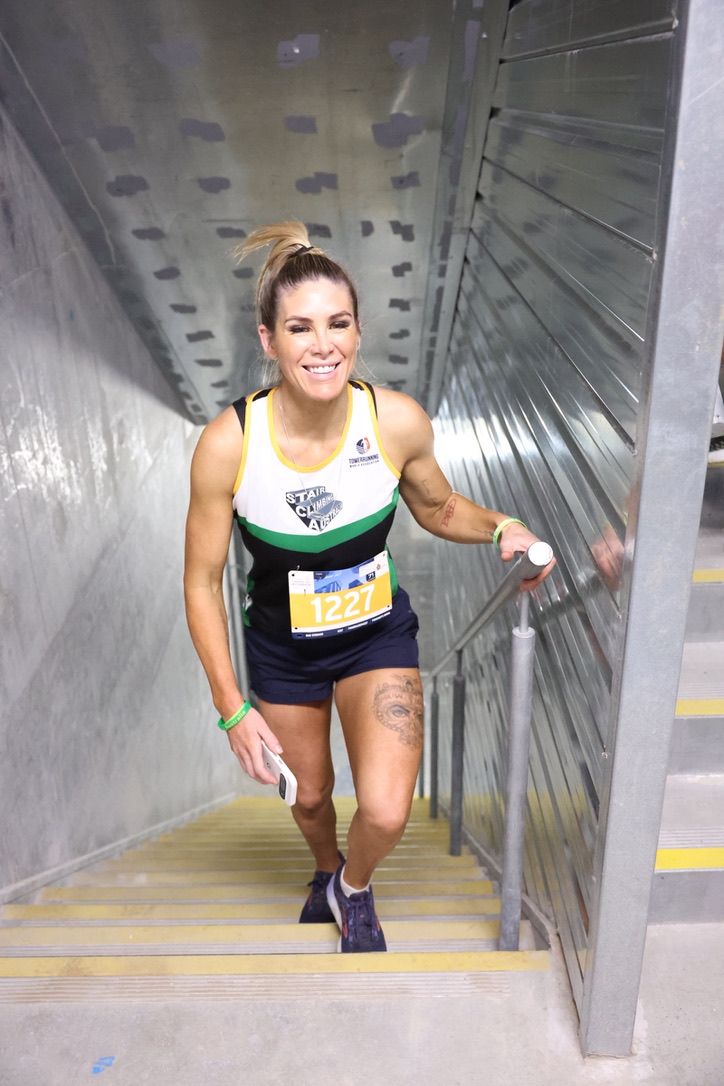 Stair Climb.  Melbourne Sports Photographer.